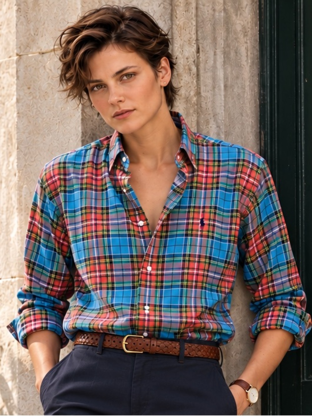 Ralph Lauren vintage plaid shirt
